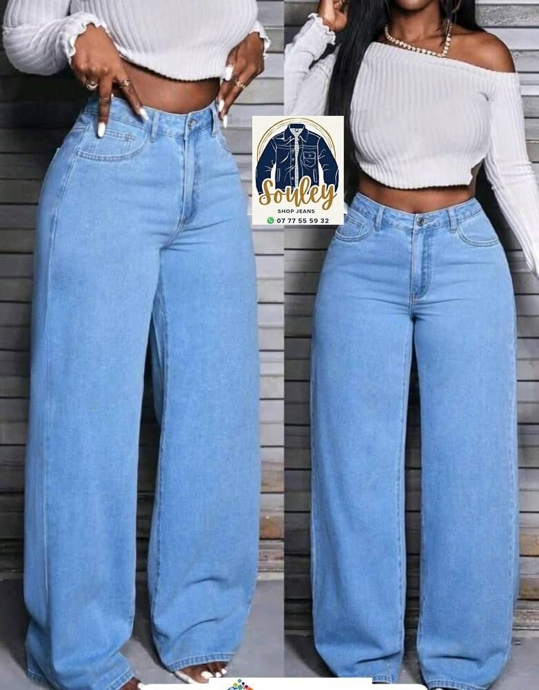 Jeans Évasés Femme Tendance