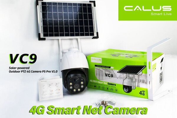 Caméra Solaire 4G