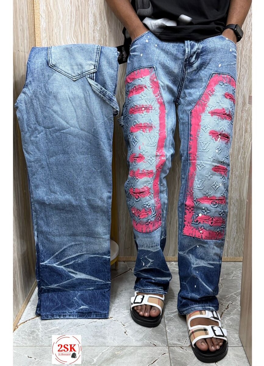 Jeans Homme Style Déchiré