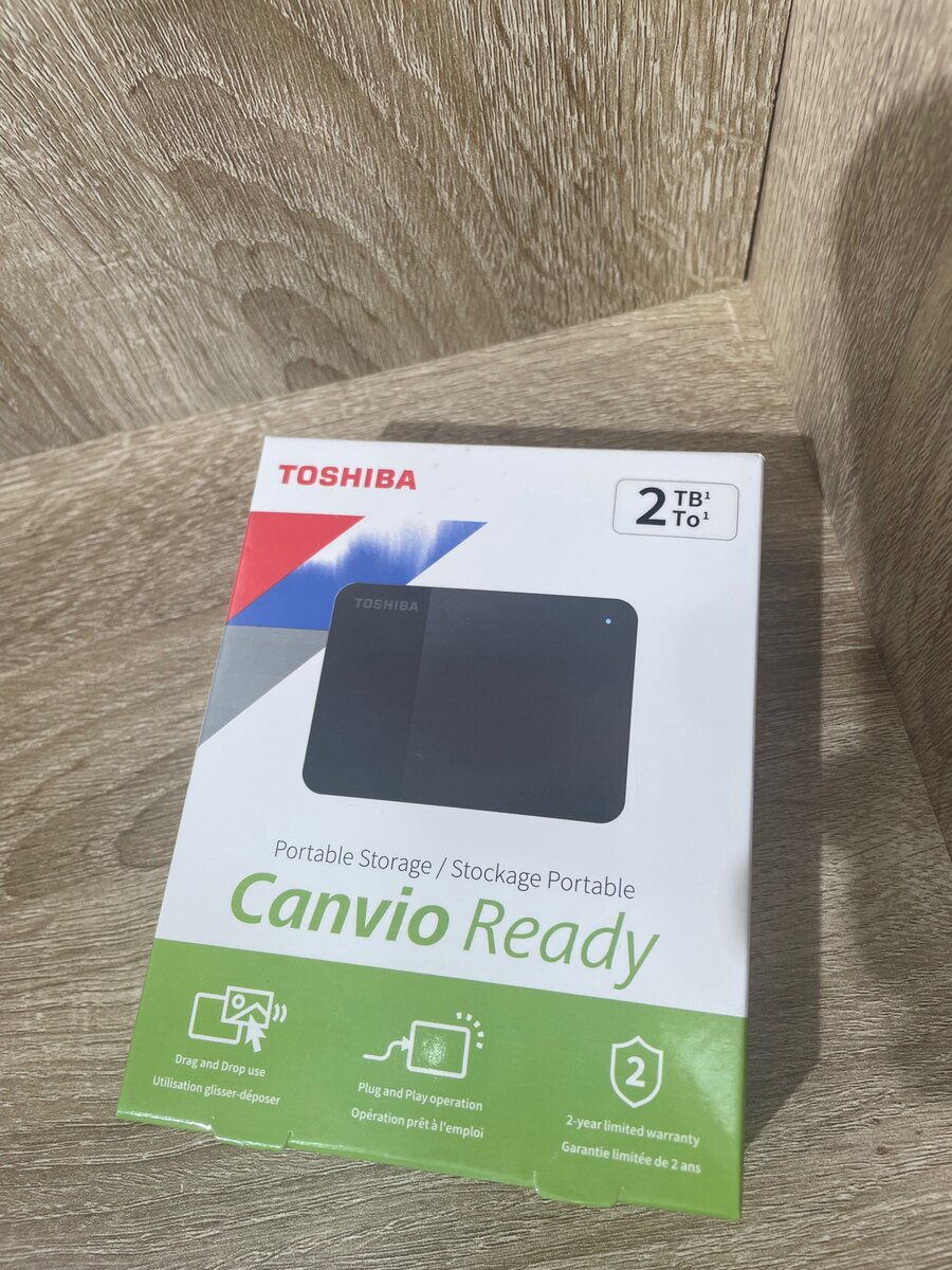 Toshiba canvio Ready portable storage