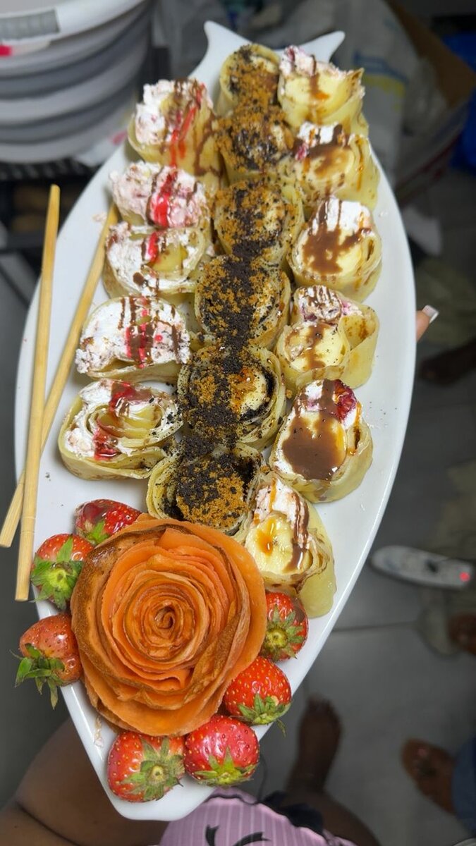 Assortiment de Crêpes sushis