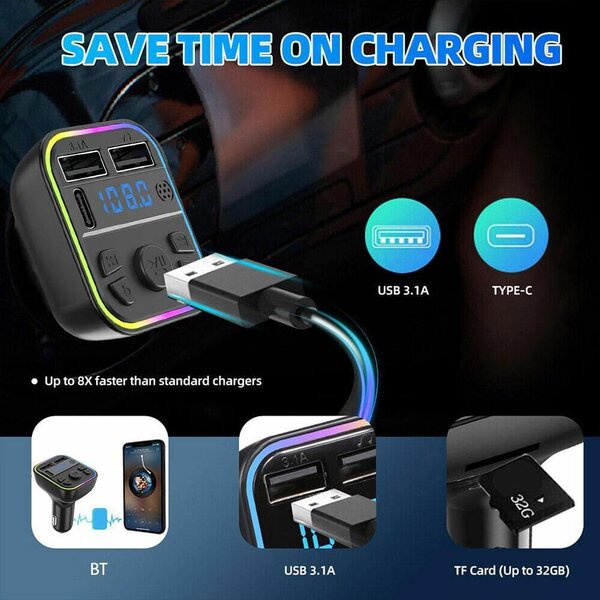 Chargeur de voiture /Bluetooth