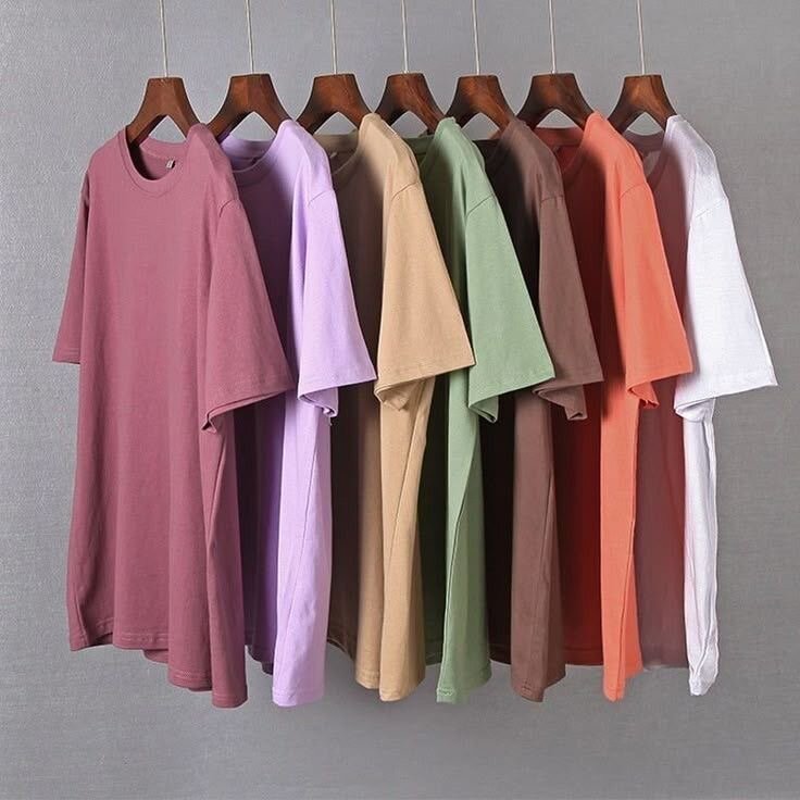 T-shirt basique unisexe en coton