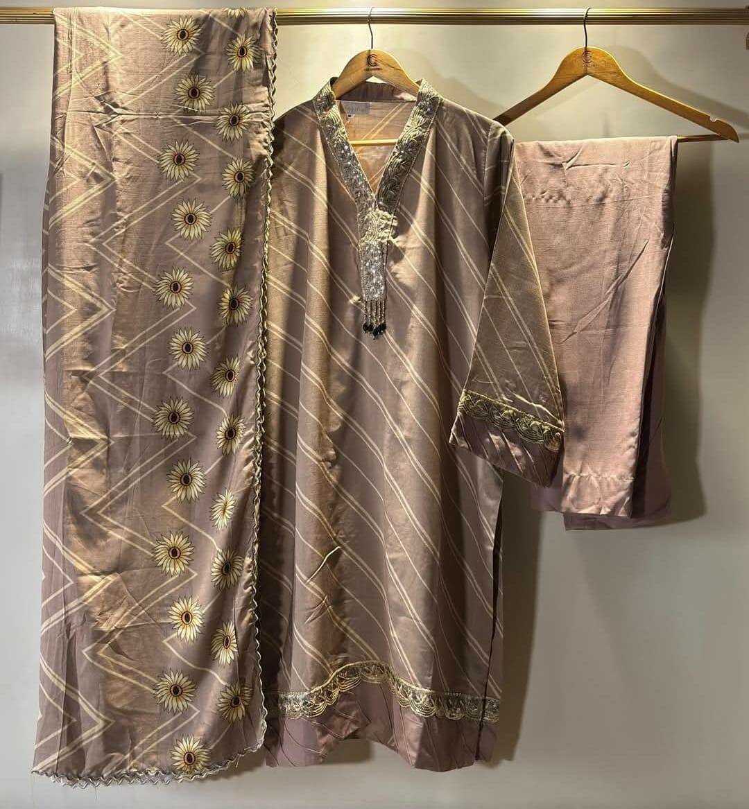 3pc ladies ready made suits