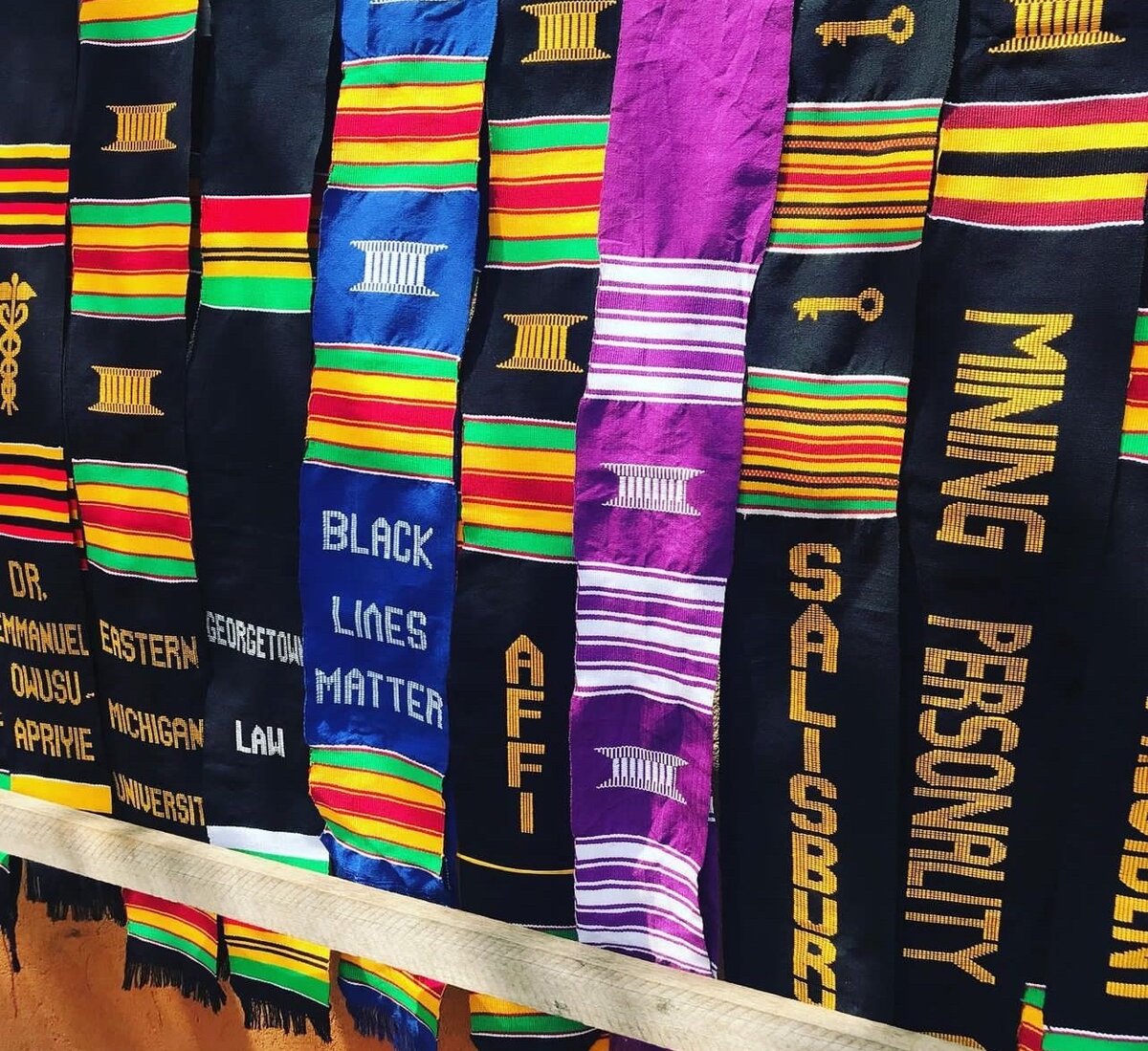 KENTE SASH -BONWIRE KENTE
