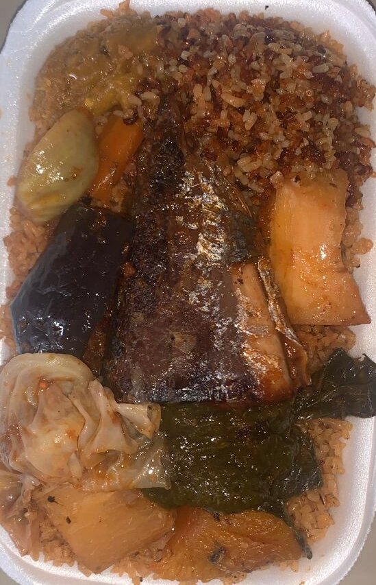 Tchêp rouge au poisson thon