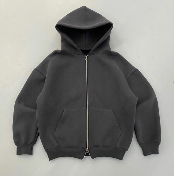 Sweat à capuche zippé unisexe