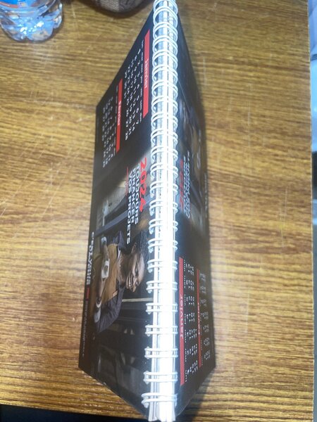 Calendrier chevalet ramborder