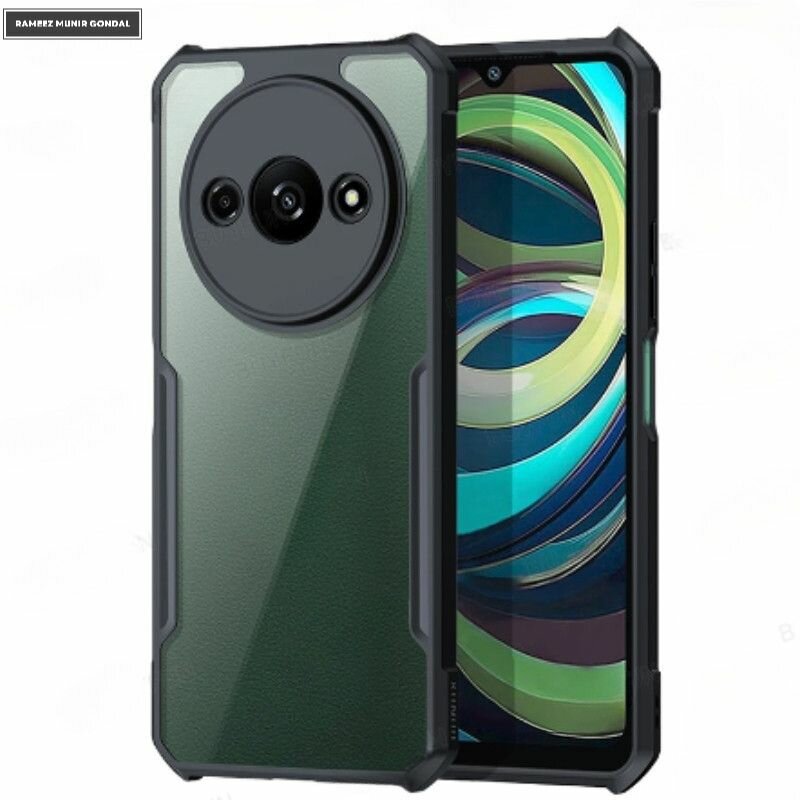Redmi A3 Armor Shockproof Back Cover - Durable Protective Ca