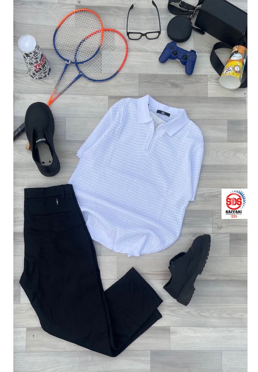 Polo blanc élégant pour hommes