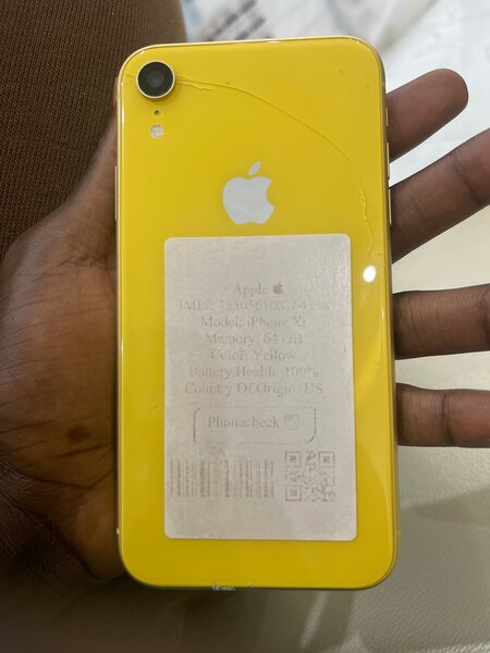 iPhone XR Jaune 64 Go