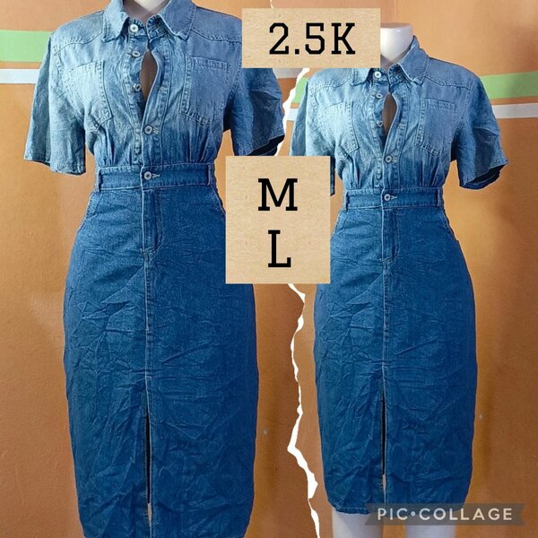 Robe en jean élégante