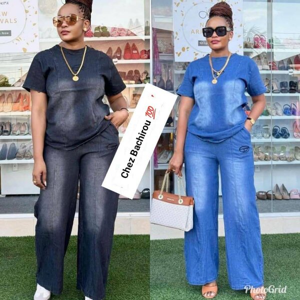 Robe Décontractée en Denim