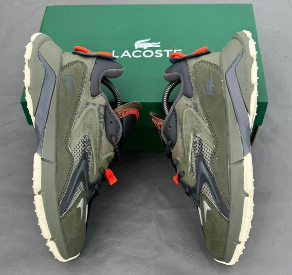 Baskets Lacoste Vert Homme