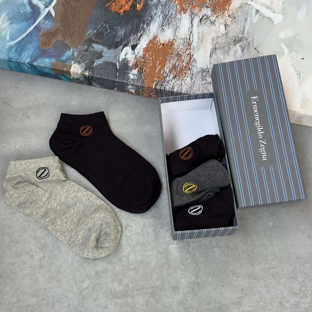 ZEGNA QUALITY SOCKS IN BOX SET