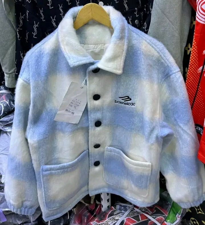 Blouson racing rouge et noir