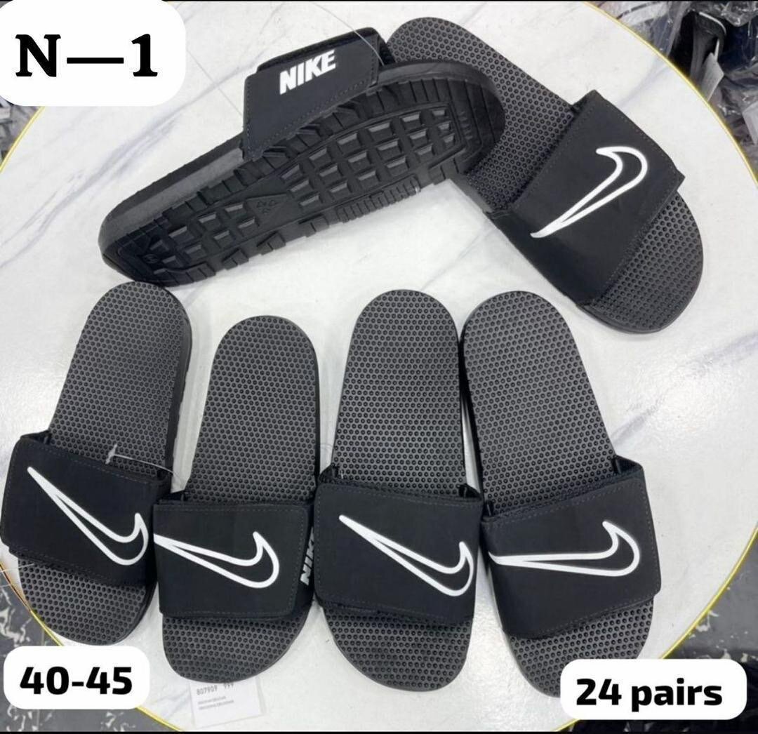 Nike Slides Noires Homme