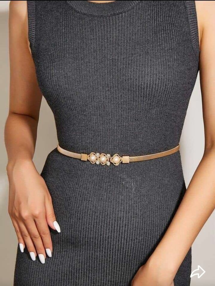 Ceinture élégante à strass