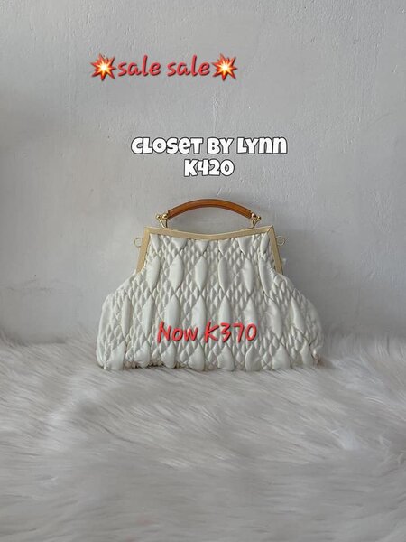 white bag