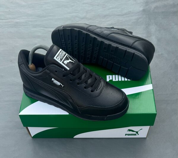 Baskets noires Puma homme