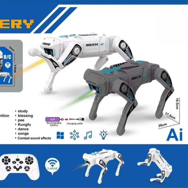Robot chien intelligent AI