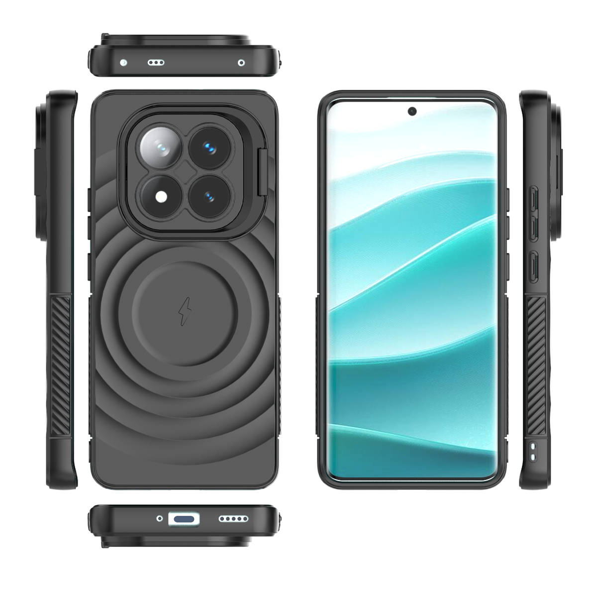 Coque magnet Redmi note 14pro+