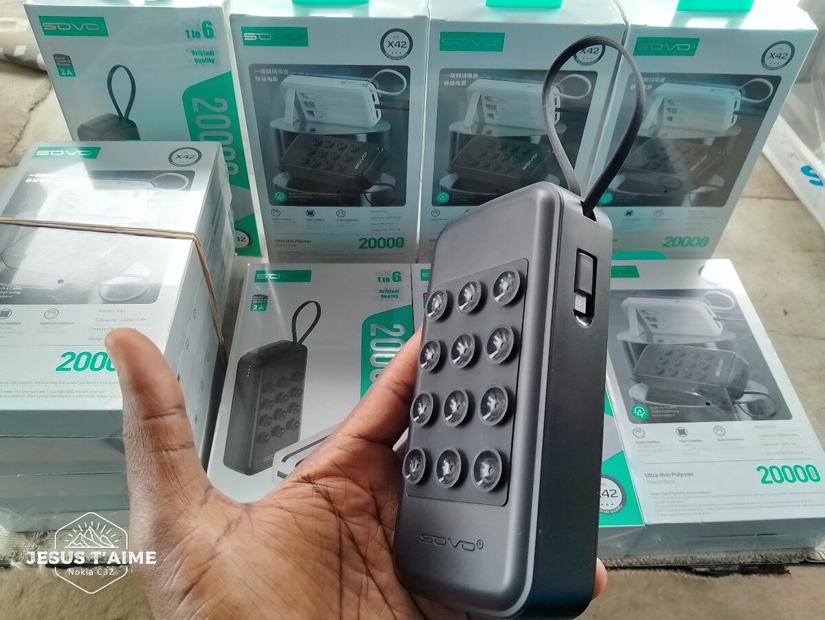 Power Bank 20000mAh Portable