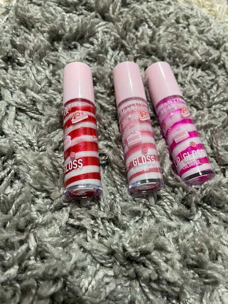 Lot de mini gloss à lèvres