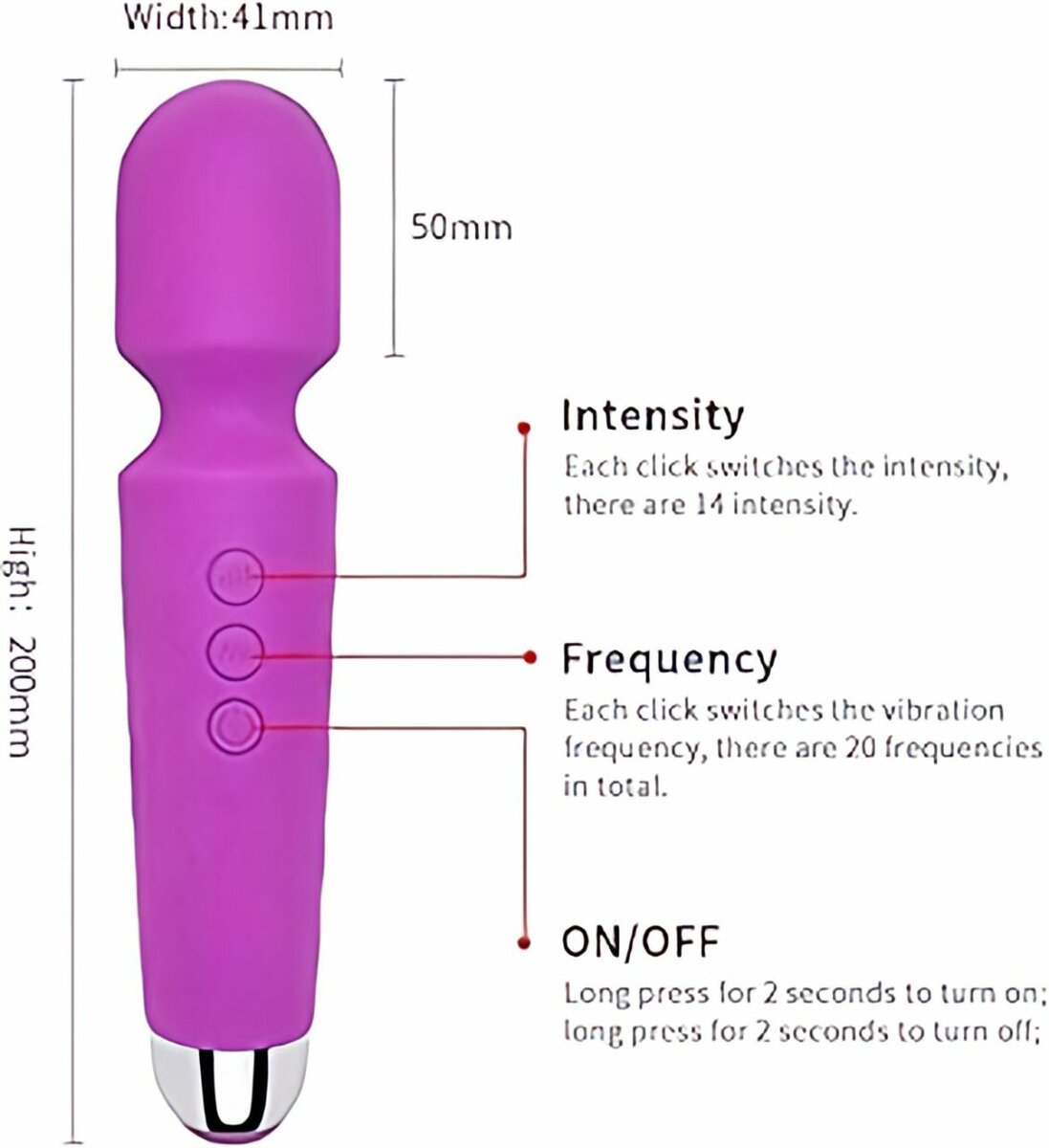 Vibro Masseur sextoys ModelM07