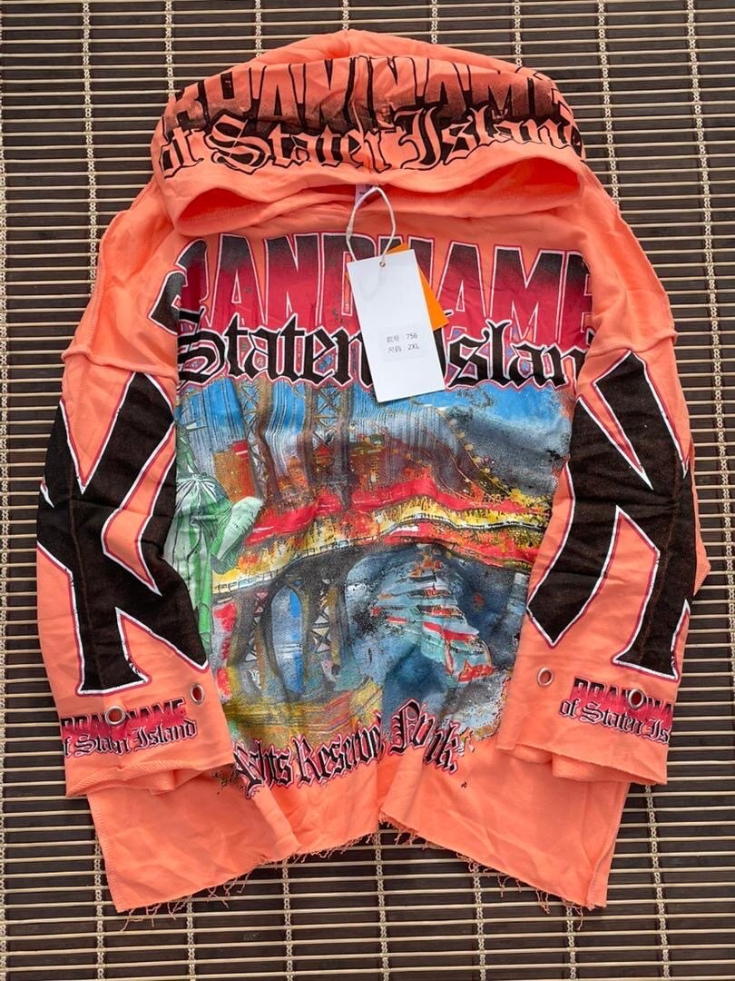 Veste à capuche graphique