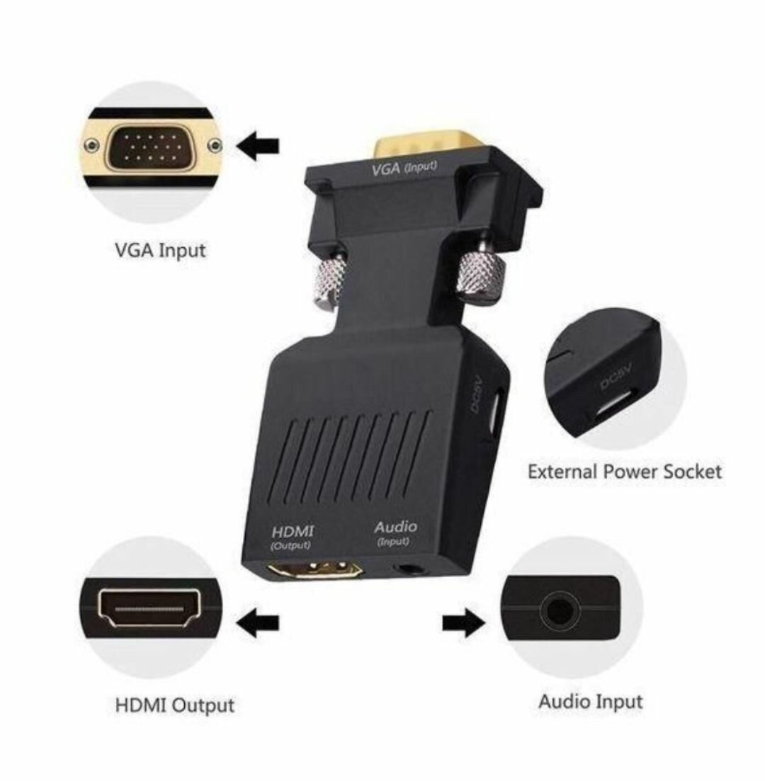 Adaptateur VGA vers HDMI