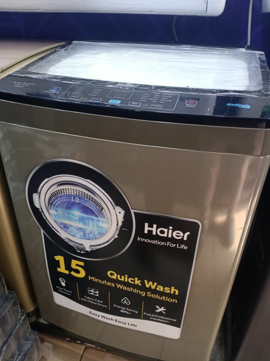 Haier semi automatic washing machine