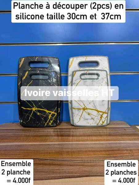 Ensemble Planches Découpe 2pcs