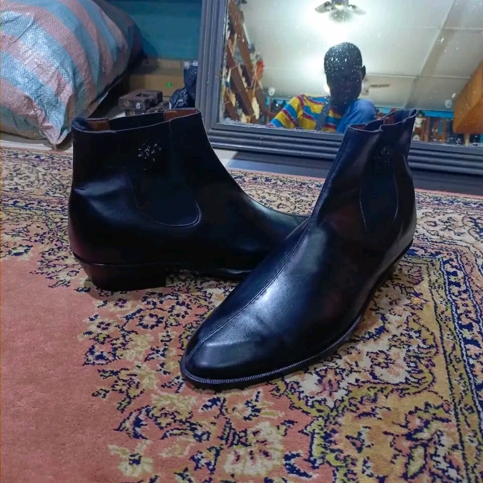 Bottines élégantes en cuir