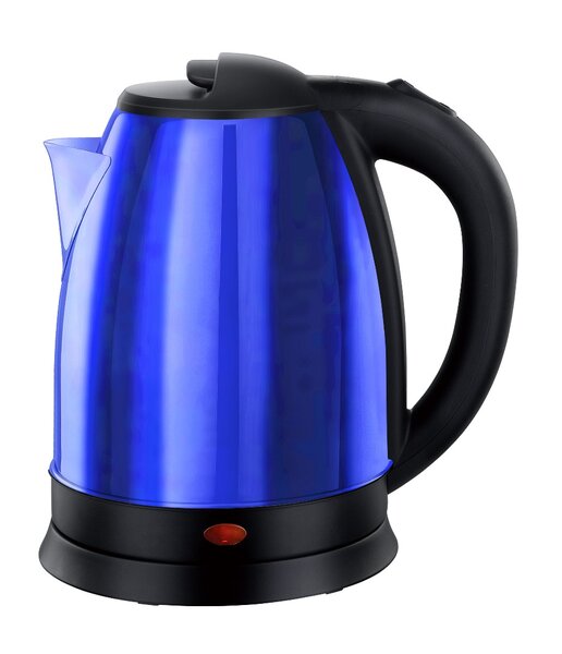 Bouilloire électrique bleue 1.7L