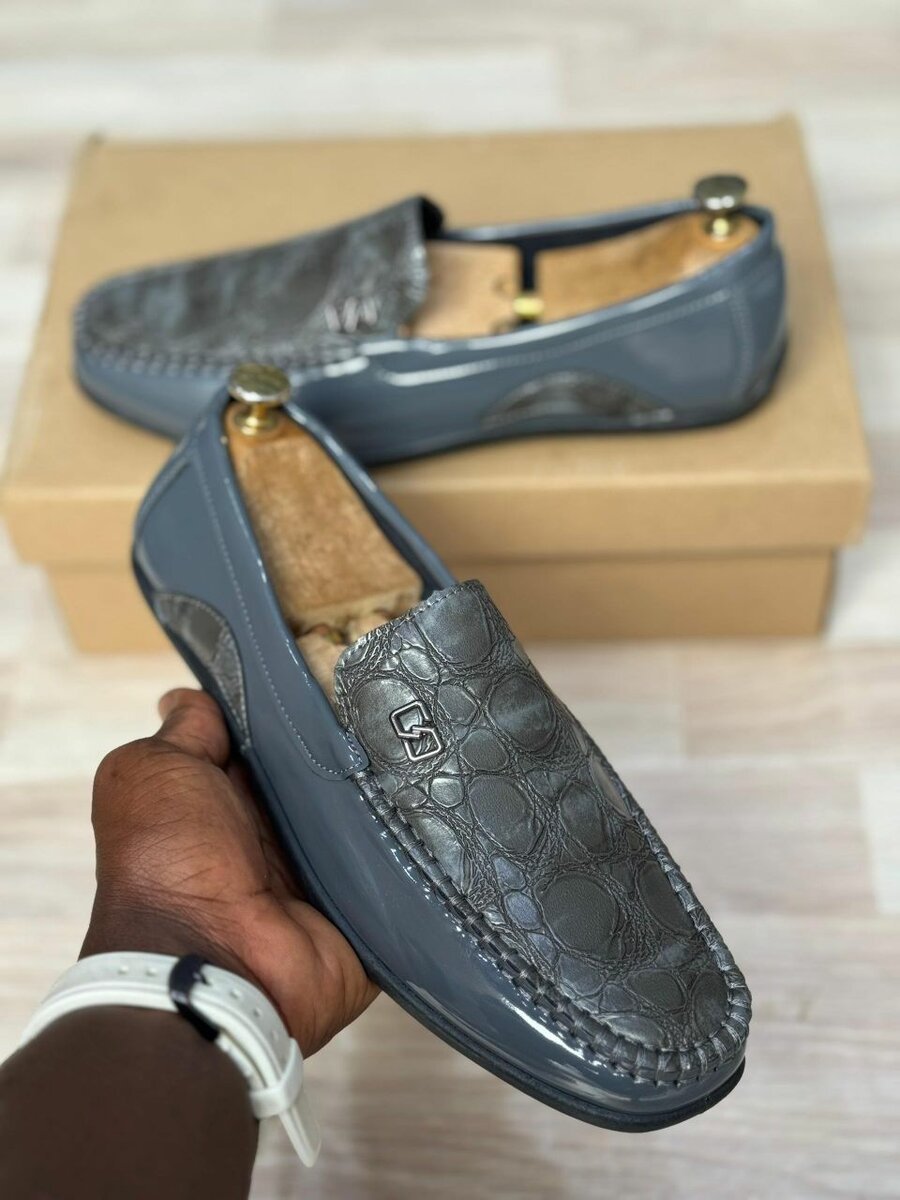 Mocassins en cuir élégants