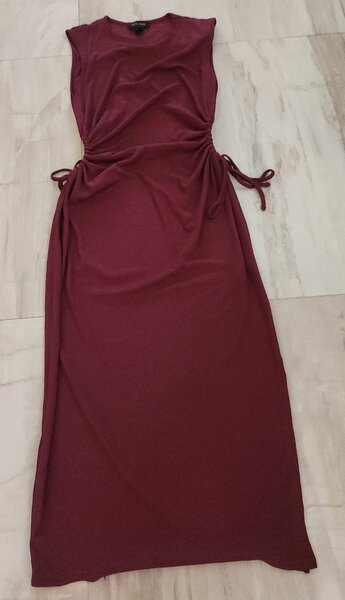 NewLook Burgundy Color Dress