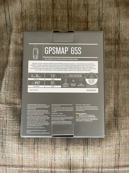 GARMIN GPSMAP 65s