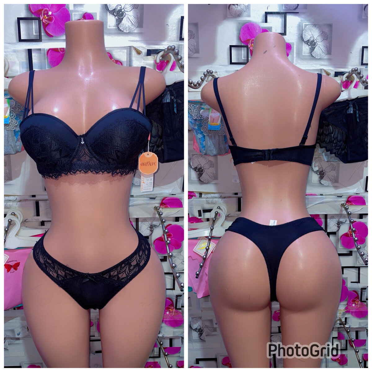 Ensemble lingerie en dentelle chic