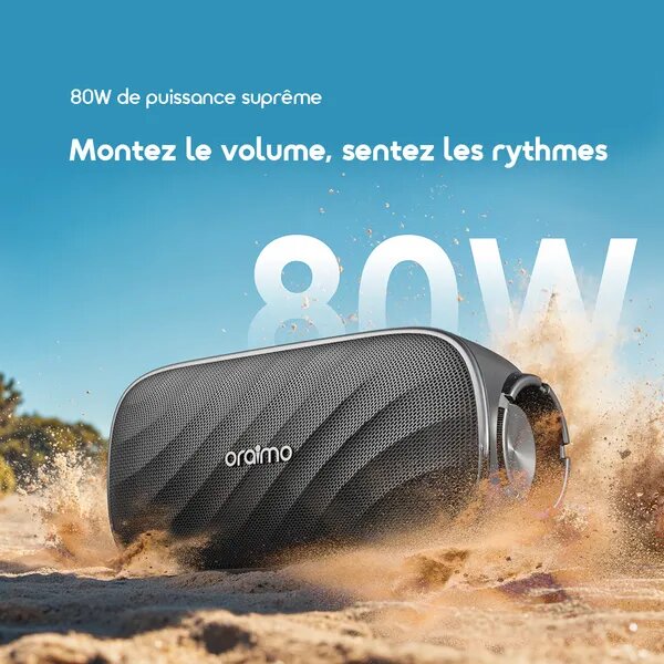 Enceinte Bluetooth 80W Oraimo