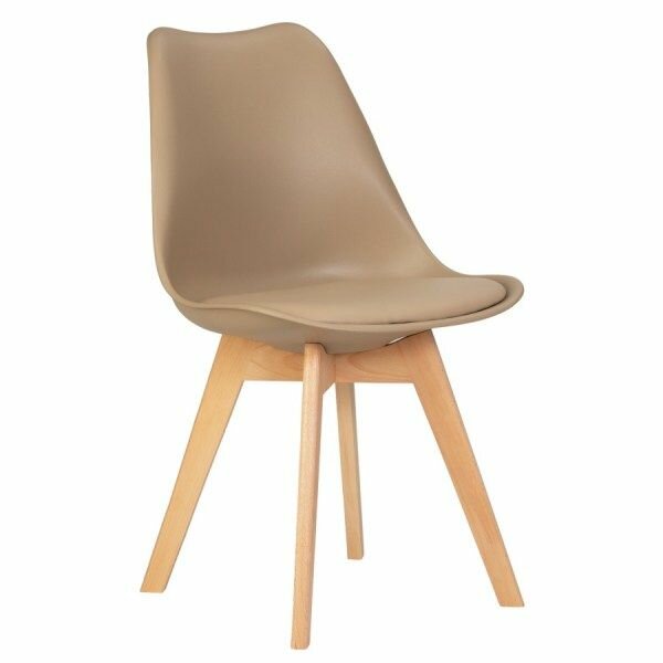 Стул Eames 222 бежевый #207469
