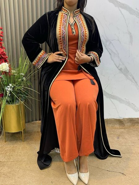 Boubou marocain avec pantalon