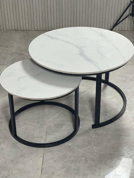 Tables gigognes modernes marbre