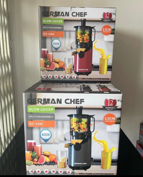 German chef whole slow juicer