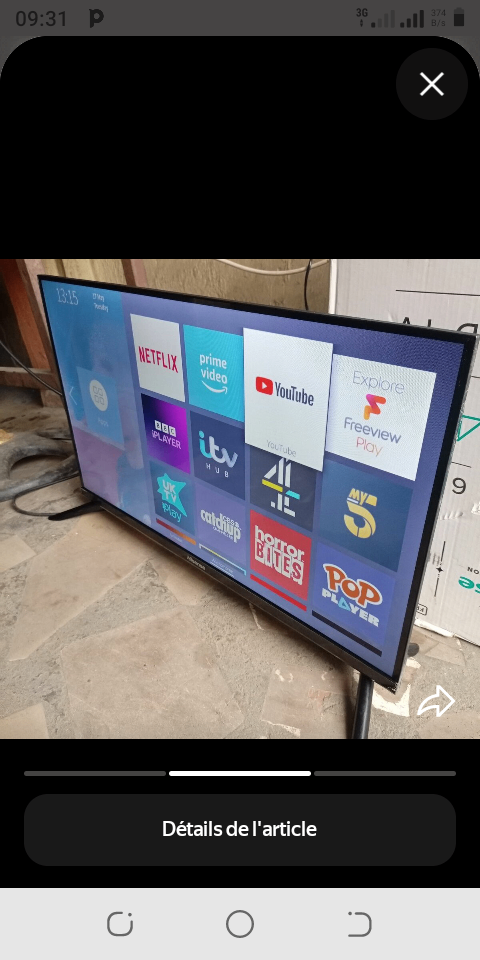 Smart TV Écran Plat 4K UHD