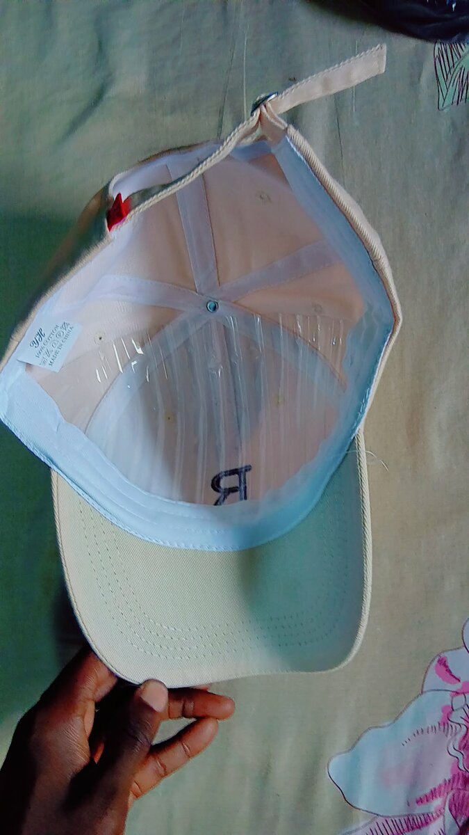 Casquette beige tendance