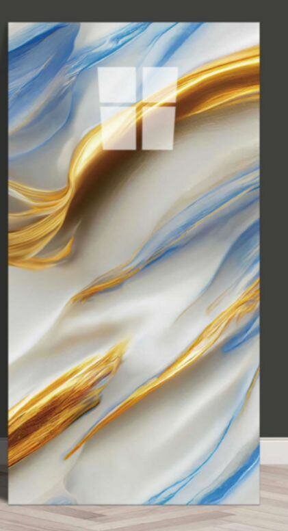 Papier PVC autocollant mural