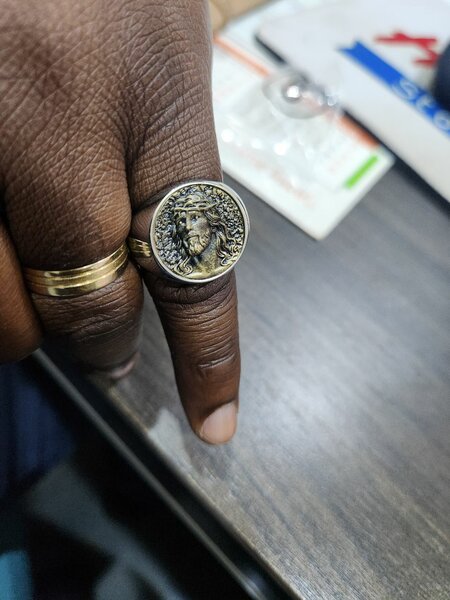 Bague Homme Acier Inoxydable