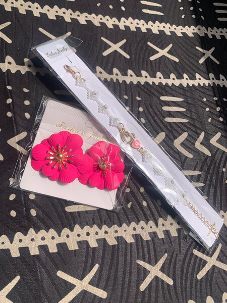 Ensemble Bracelet et Boucles