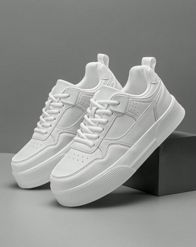 Baskets blanches tendance